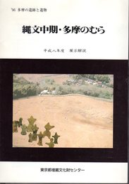 '96多摩の遺跡と遺物　縄文中期・多摩のむら　展示解説