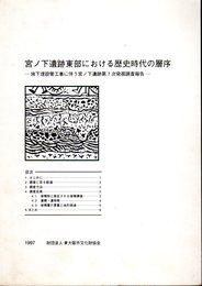 宮ノ下遺跡東部における歴史時代の層序－地下埋設管工事に伴う宮ノ下遺跡第7次発掘調査報告