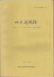 新市町文化財調査報告第5集　四五迫城跡