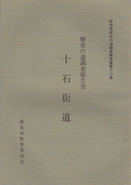 群馬県歴史の道調査報告書　第12集　十石街道