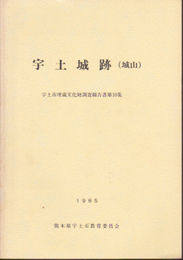 宇土市埋蔵文化財調査報告書第10集　宇土城跡(城山)