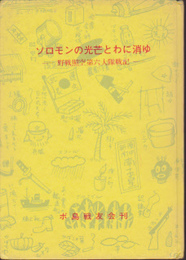 ソロモンの光芒とわに消ゆ-野戦照空第六大隊戦記