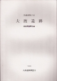 茨城県取手市　大渡遺跡-発掘調査報告書