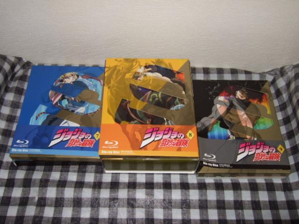 ブルーレイ ジョジョの奇妙な冒険 初回生産限定版 全9巻セット 収納BOX 