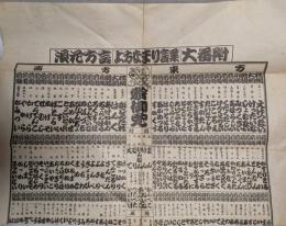 浪花方言（上方なまり言葉）大番付