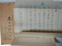 渋沢秀雄宛書簡　近藤経一　岡田寿之（東映企画部長）　渋沢栄一の映画化について