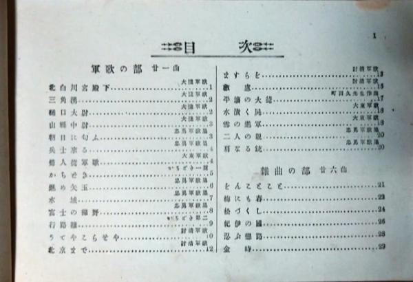 横笛独まなび 上下巻 軍歌唱歌端歌長唄流行歌大全(倉田初四郎