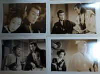 映画スチール「影法師　寛永坂の決闘／龍虎相搏つ」　１９枚　阪東妻三郎　山田五十鈴　入江たか子　林不忘