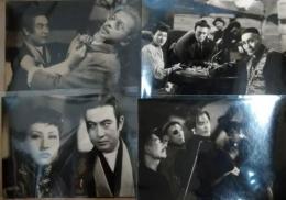 映画スチール「国際密輸団」　７枚　	市川右太衛門　逢初夢子