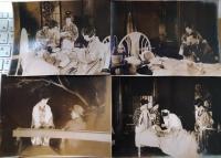 松竹蒲田スチール「毒唇」　野村芳亭　岩田祐吉　松井千枝子　八雲恵美子