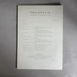 フィロカリア　19号　2002年　3月　PHILOKALIA