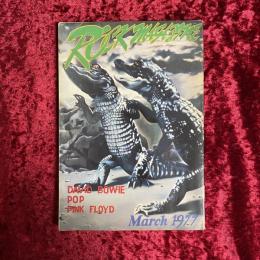 Rock magazine　ロックマガジン　VOL.7 1977 3月　