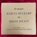  『de ou par MARCEL DUCHAMP ou RROSE SÉLAVY』  Marcel Duchamp / Boîte-en-valise 洋書　マルセル・デュシャン