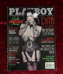 PLAYBOY 2002年12月号　Dita von Teese