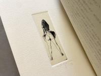 死者　ジョルジュ・バタイユ著　生田耕作訳　山本六三銅版画2葉入　著者本　限定25部の内9番