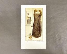 アルフォンス・イノウエ　銅版画　蔵書票　11 　40/55
