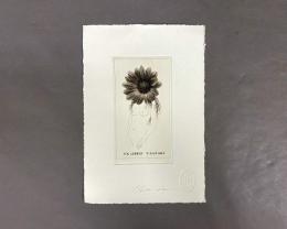 坂東壮一　銅版画　蔵書票　29