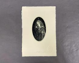 坂東壮一　銅版画　蔵書票　31