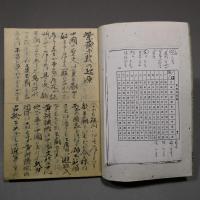毛筆手書き　殷王朝周王朝武術の闘い伝説 紫微斗数占術起源　◆送料無料◆