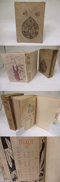 o*n様 夏目漱石「明暗」6版 大正6年 古書 古本 津田青楓 明治 昭和 文学 literature – tagged 