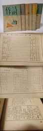 （雑誌）詩作　第2年第8・9号　第3年第1・2・3・4号　6冊