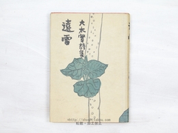 遠雷　大木實詩集　厚カバー