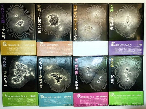 陸沈條條 著者私刊本限定50部内1番本 型染和紙装 毛筆画識語署名
