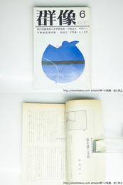 （雑誌）群像　1978年6月号　群像新人文学賞　『永遠に一日』小幡亮介　『海を感じる時』中沢けい　平野謙追悼特集
