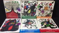 【オリジナルリトグラフ 計32作品入り】
『JOAN MIRO Lithographs ジョアン・ミロ リトグラフ作品集』全6巻揃