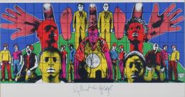 ギルバート・アンド・ジョージ、オリジナル版画作品　Death After Life  直筆サイン入り　限定100部　Gilbert and George