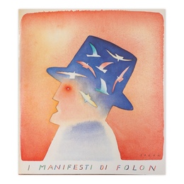 I manifesti di Folon　／　フォロン ポスター展 図録