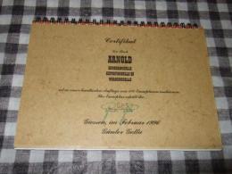 Arnold Sondermodelle, Exportmodelle EU, Werbemodelle 　1960-1989