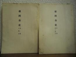 盛岡市史　別篇　人物志　正続２冊