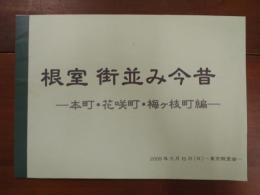 根室　街並み今昔　本町・花咲町・梅ヶ枝町編