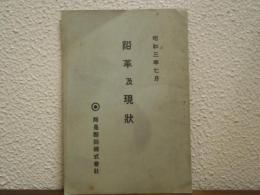 沿革及現状　昭和三年七月