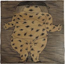 井上洋介エロチックドローイングパネル