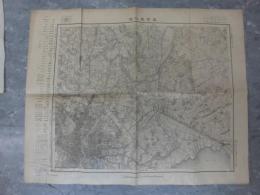 東京東北部　地図　58×45㎝