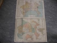 神奈川県官内図　昭和三年　昭和三十年　2枚