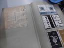横浜　たべある記　新聞切り抜き　張り込み帳　マッチラベル