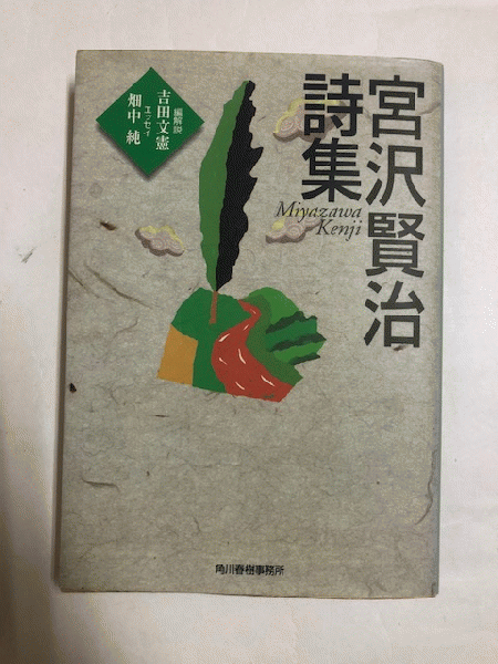 宮沢賢治詩集 ハルキ文庫 畑中純イラスト入り(エッセイ、本文