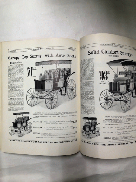 復刻版（英） Sears,Roebuck＆Co. 1908 （シアーズ・ローバック 