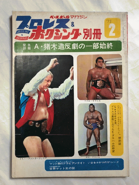 プロレス&ボクシング別冊 6月 7月 2冊 - メルカリ