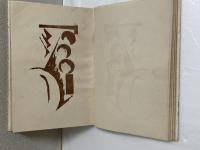 詩集　手　思地孝四郎自刻版画二葉入