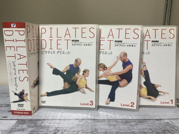 DVD】ピラティス ダイエット Level１～３ FITNESS-BOX(ステファン ...