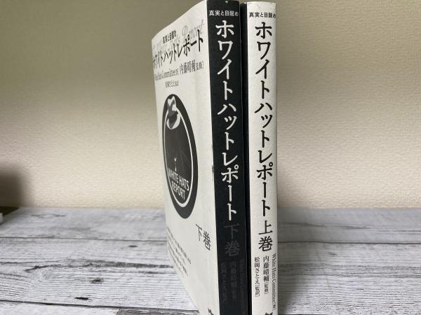 【非売品】ホワイトハットレポート 真実と目醒め  上下巻セット 真実と目醒め ホワイトハットレポート 上下2冊揃い(White