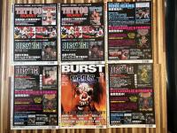 BURST[バースト]　Vol.５２・５３・５６・５７・５８・６５不揃い６冊組