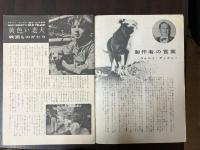 映画パンフレット　黄色い老犬　ニュー東宝