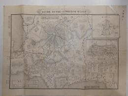 富士山平面正確図　３９，５×５４，５センチ
