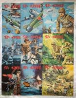 LPレコード　軍歌 太平洋戦争　【LP9枚組・冊子付・BOX入】