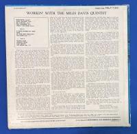 LPレコード　MILES DAVIS QUINTET / WORKIN'